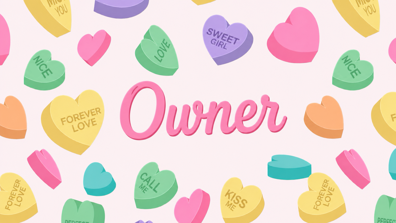 Certified Sweetheart Ownerのバナー