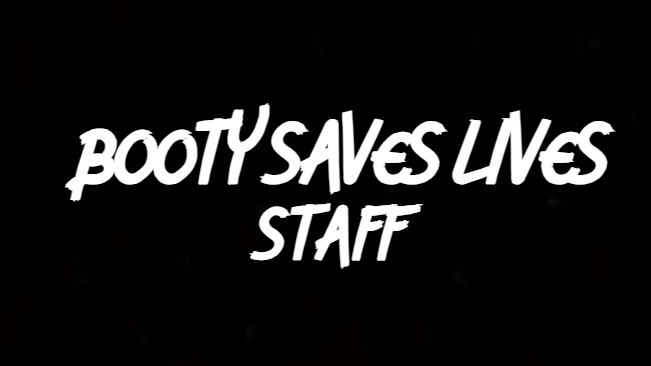 booty save lives staffのバナー