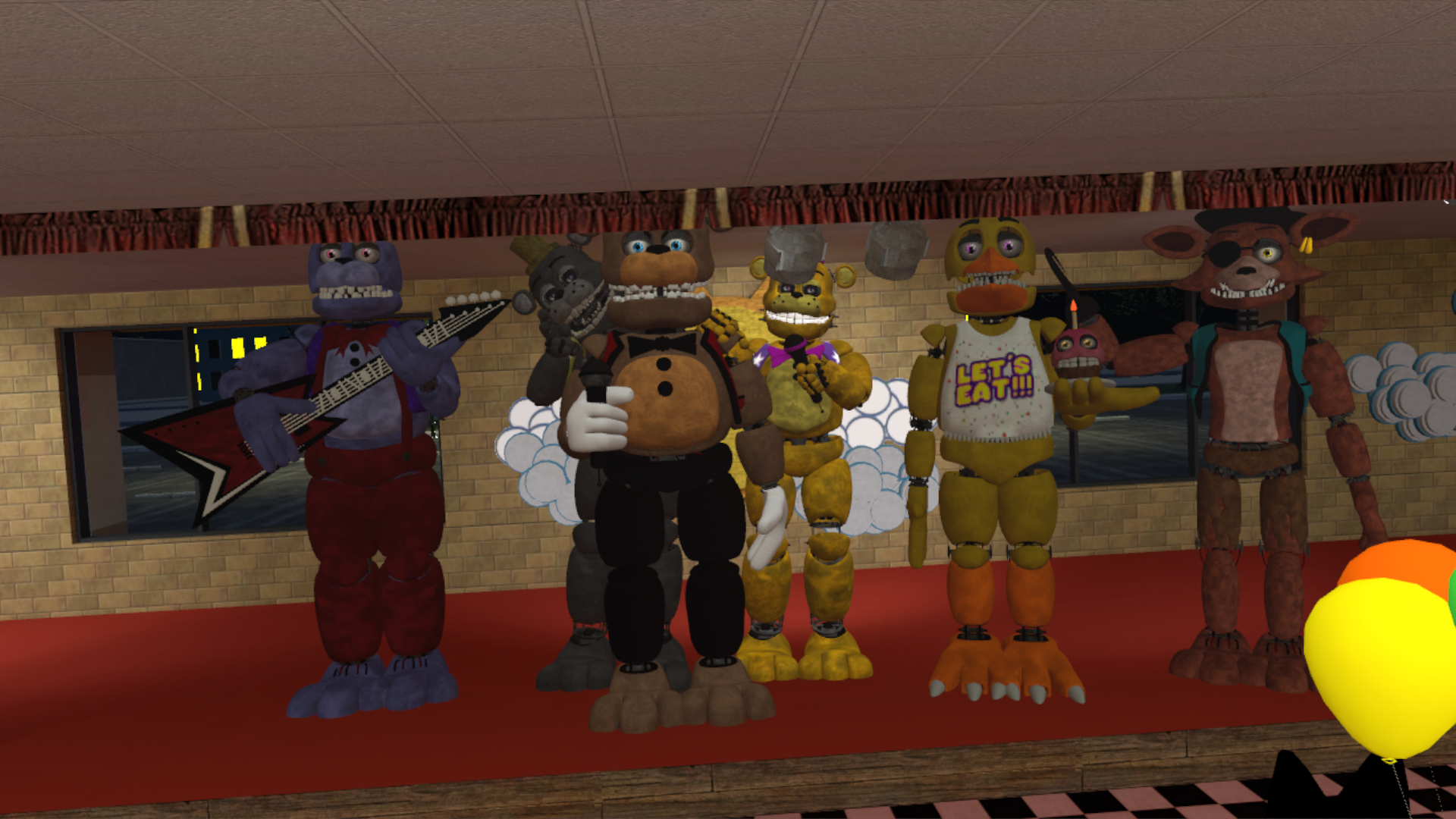 FAZBEAR AND FRIENDSのバナー