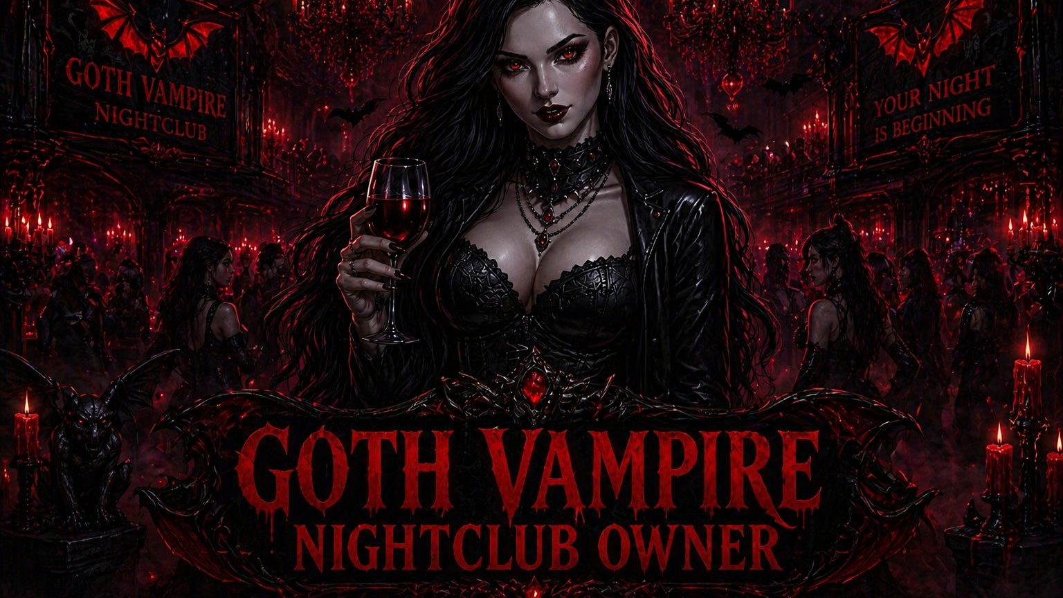 Gothvampire nignt club ownerのバナー
