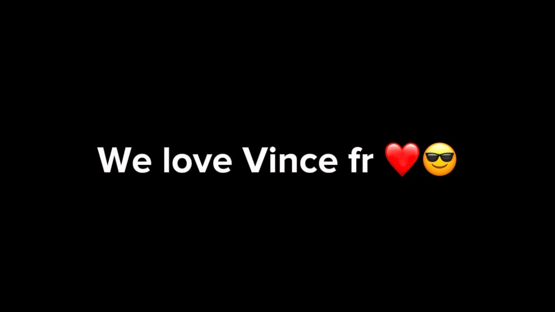 We love vinceのバナー