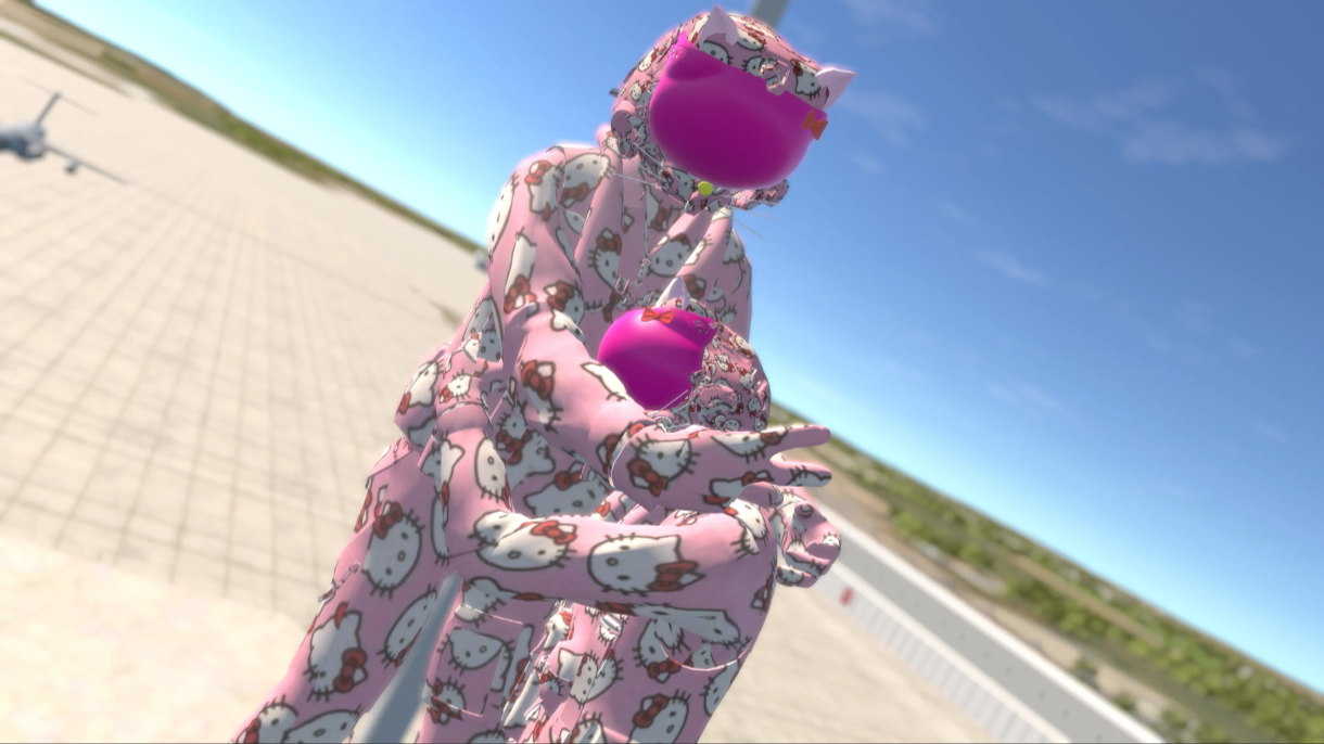 Hello Kitty Flight Demonstration Teamのバナー