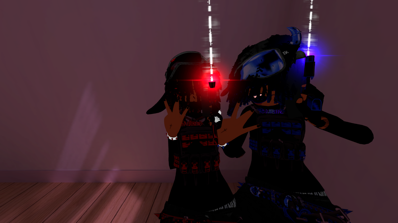 Blue vs Redのバナー