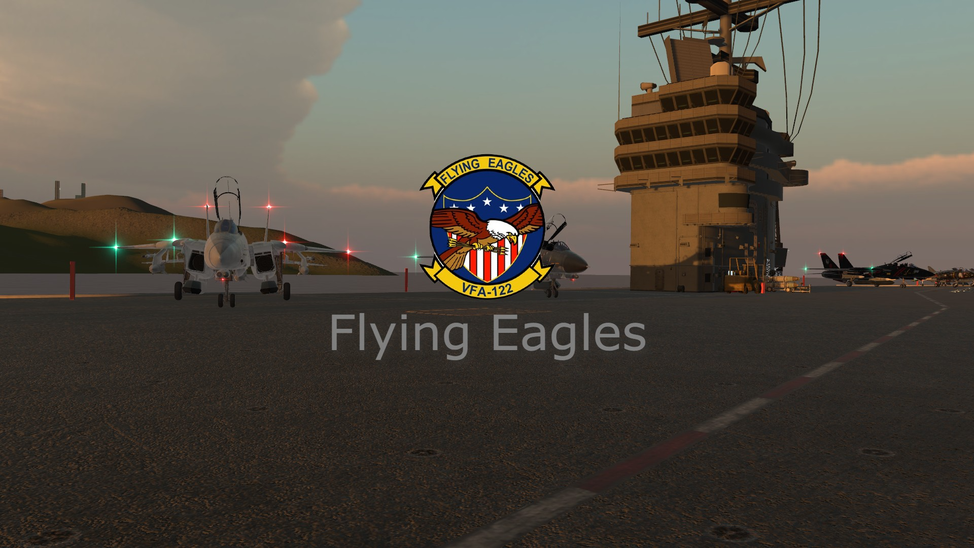 VFA-122 Flying Eaglesのバナー