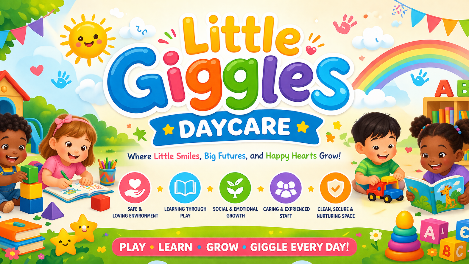 Little Giggles Daycareのバナー