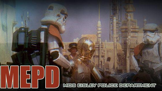 Mos Eisley Police Departmentのバナー