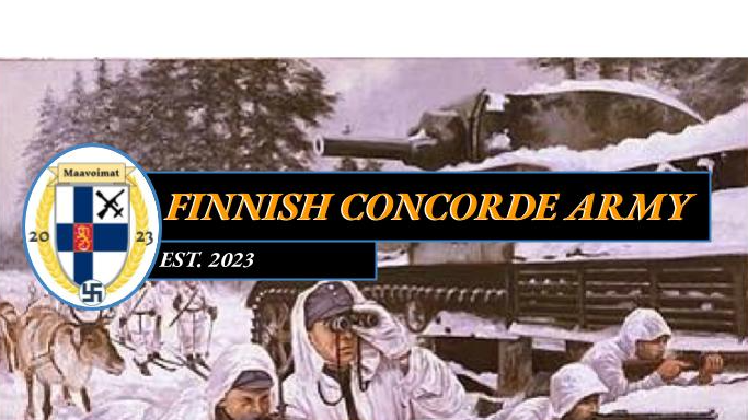 The Finnish Concorde ARMYのバナー