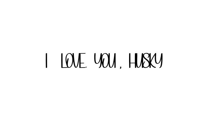 I love himのバナー