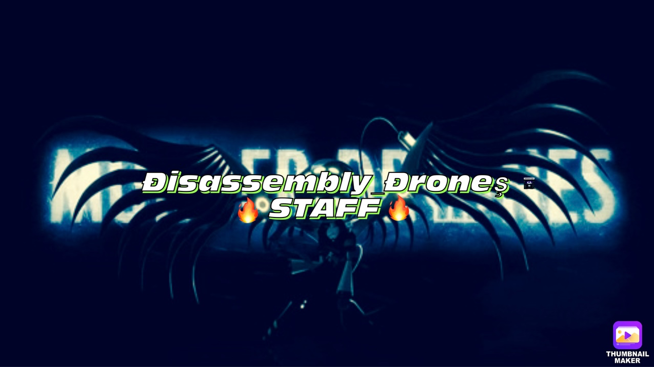 Ðisassembly_Ðrone_Staffのバナー