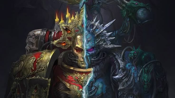 The Eternal Alpha Legion and Dark Angelsのバナー