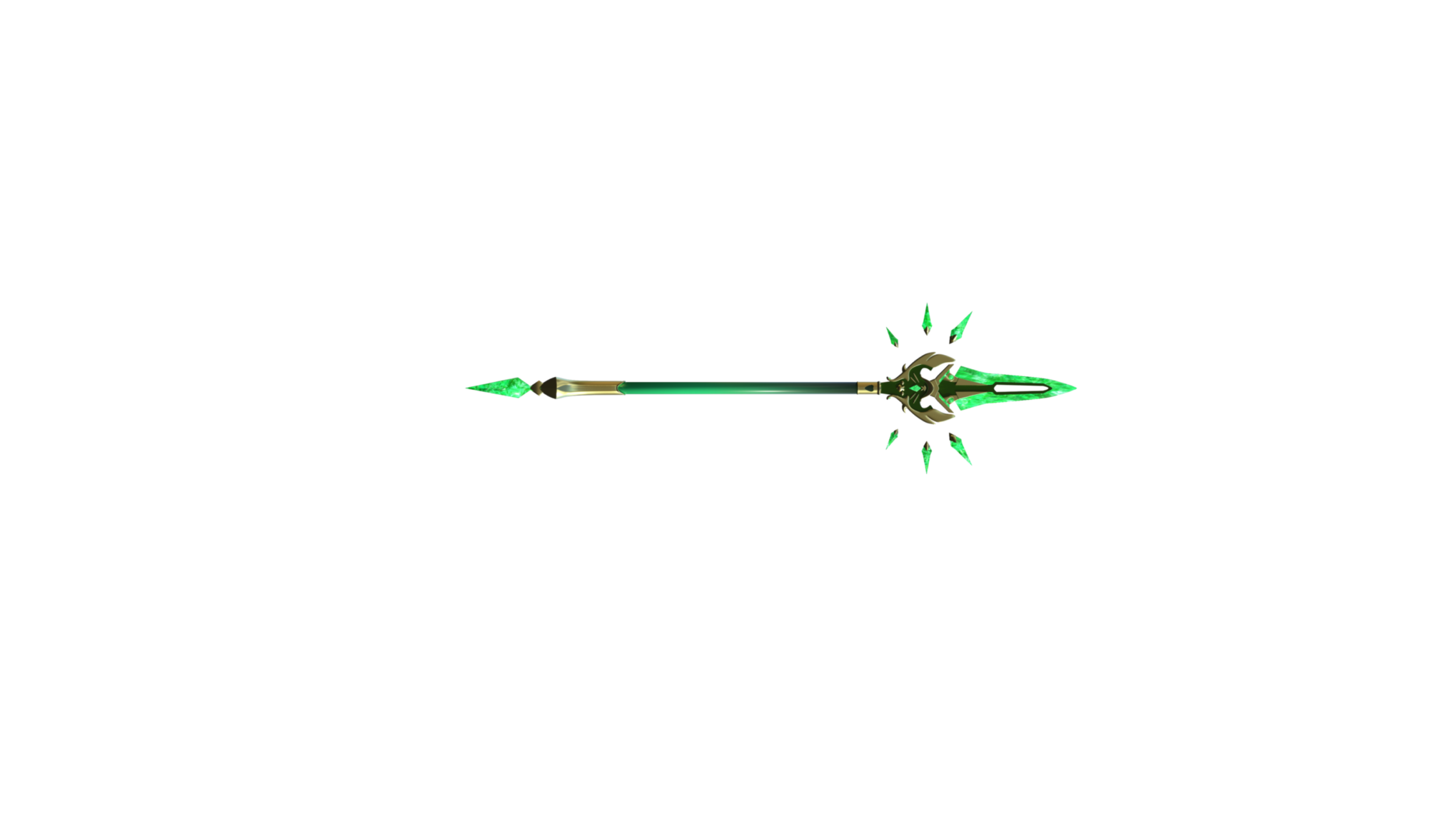 Primordial Jade Winged-Spear