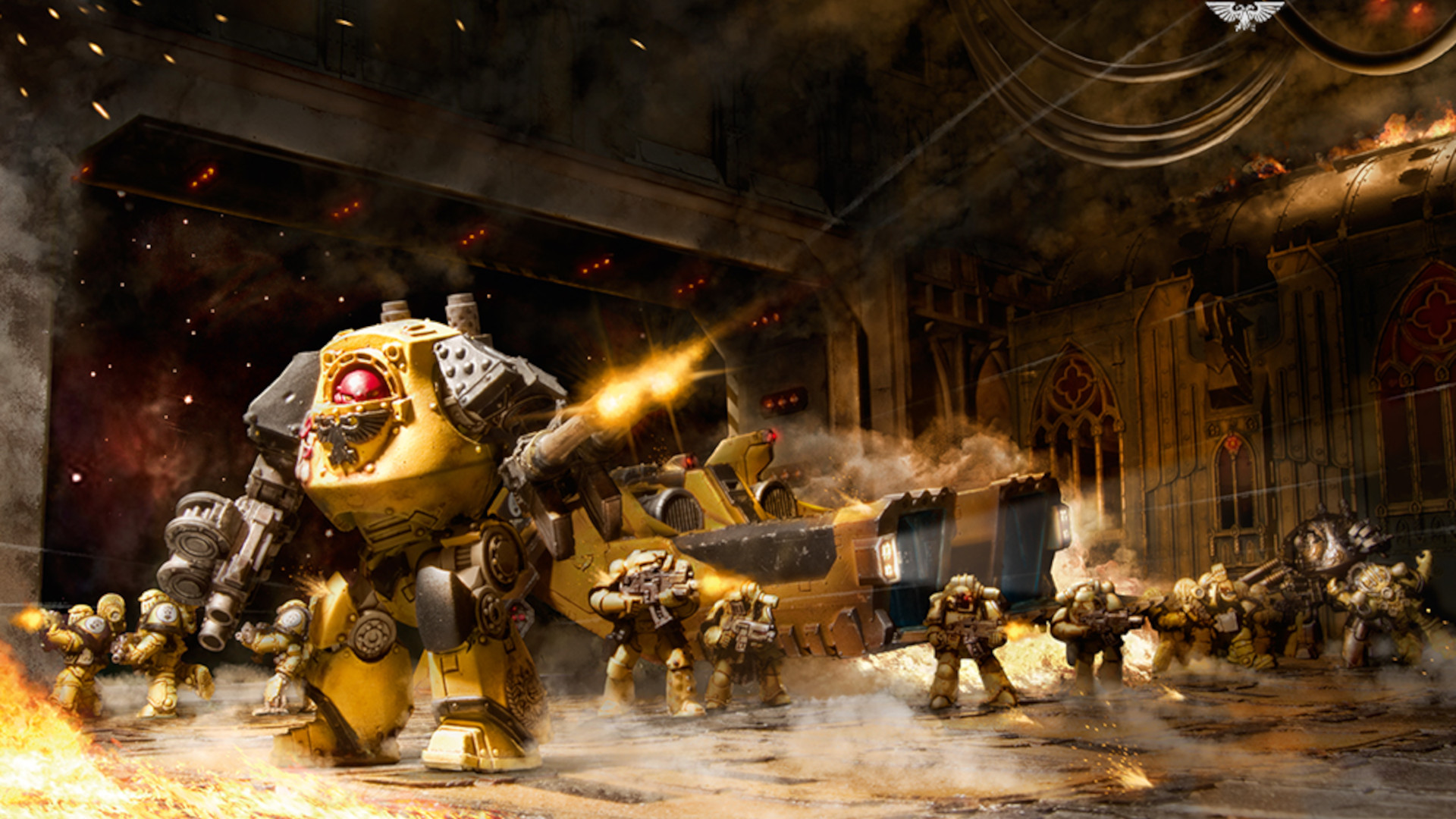 the imperial fist returnのバナー