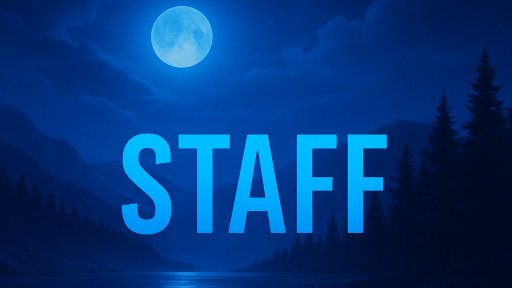 Midnight sun staffのバナー