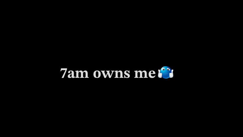 7am owns meのバナー