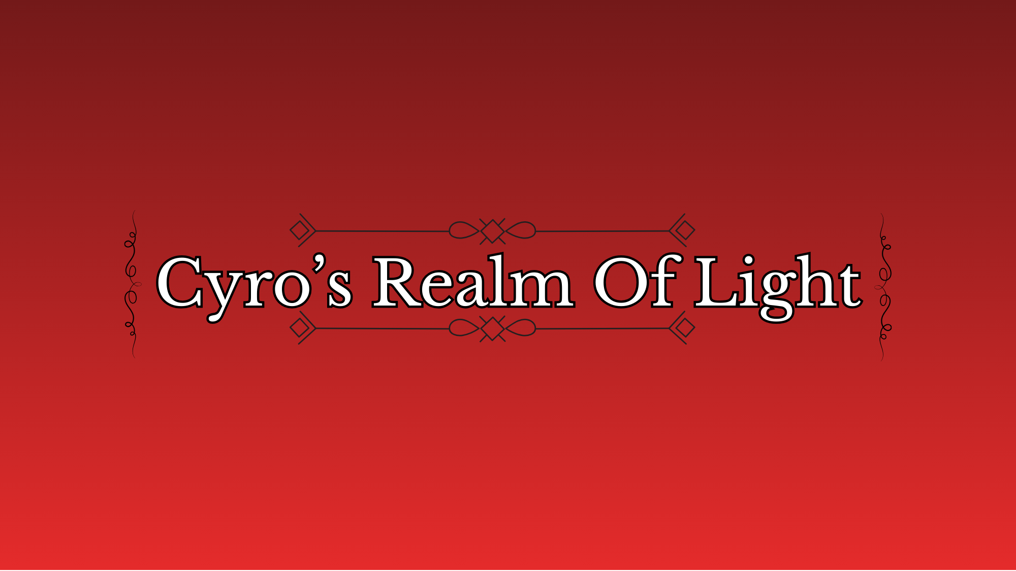 Cyro's realm of lightのバナー