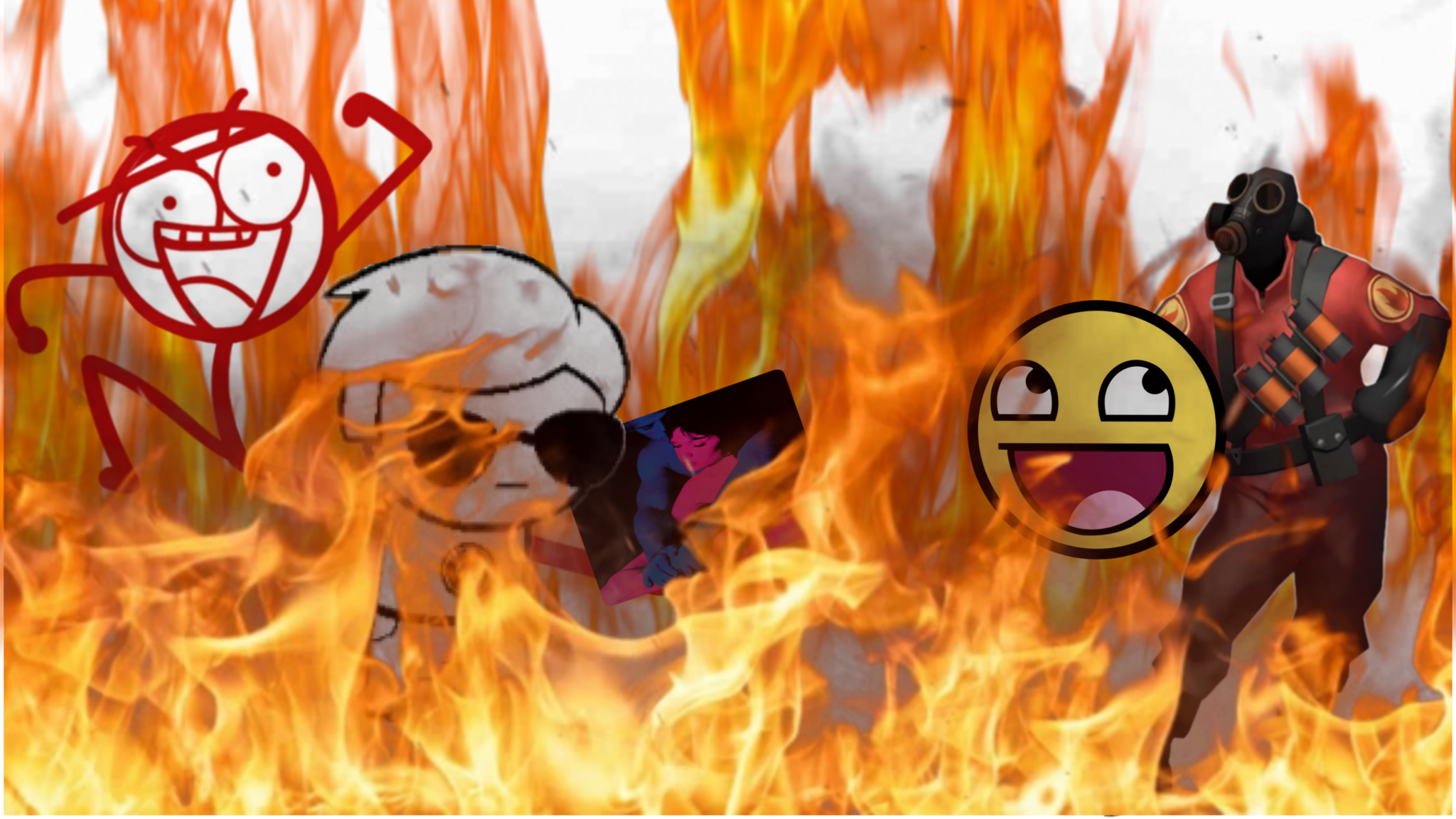 PYRO IS AWSOME YAYAYAAYのバナー
