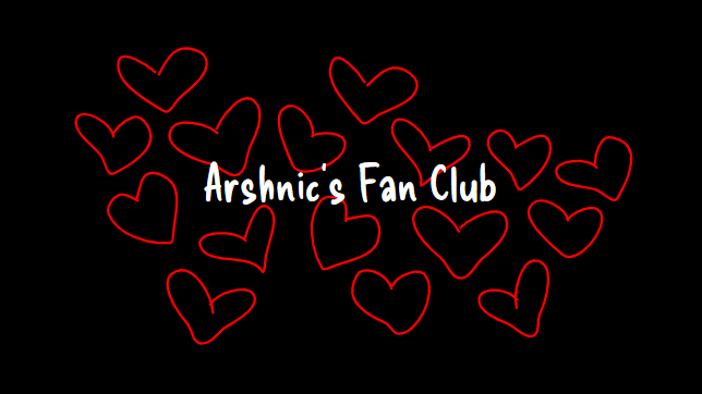 Arshnic's Fan Clubのバナー