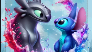 Toothless and Stitch lovers