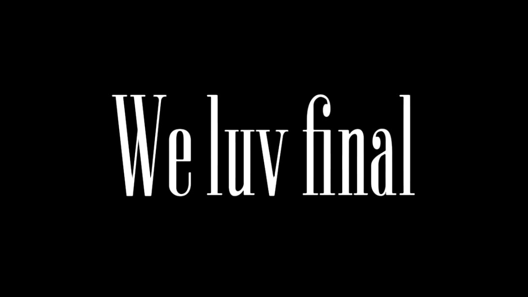 We luv finalのバナー