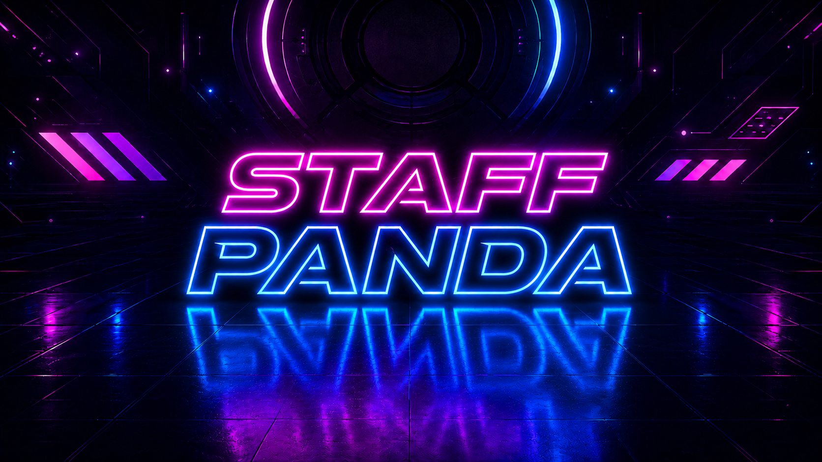 STAFF PANDAのバナー
