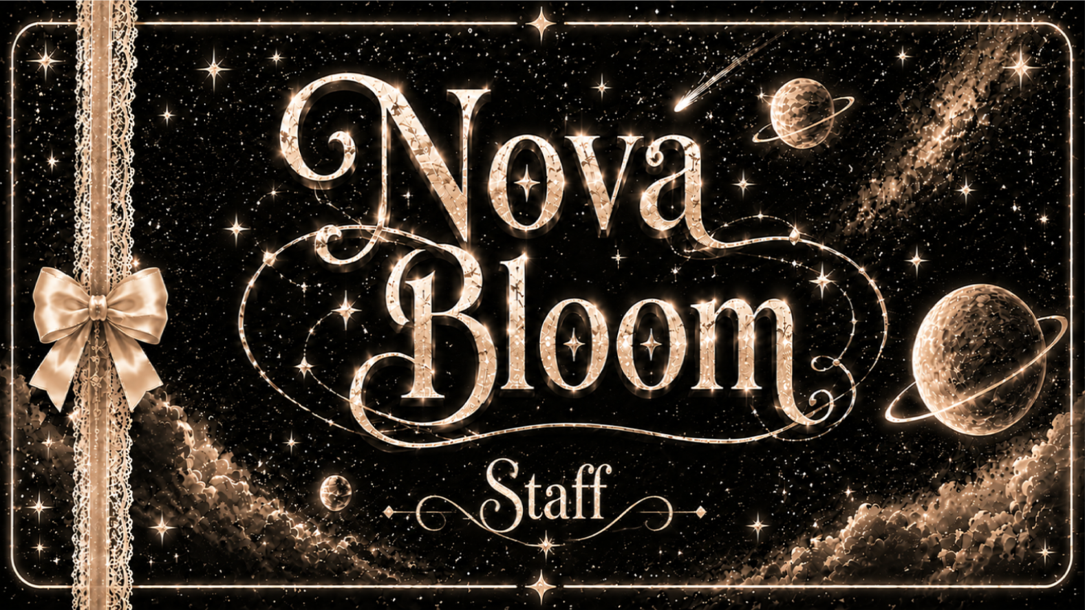 Nova Bloom Staffのバナー