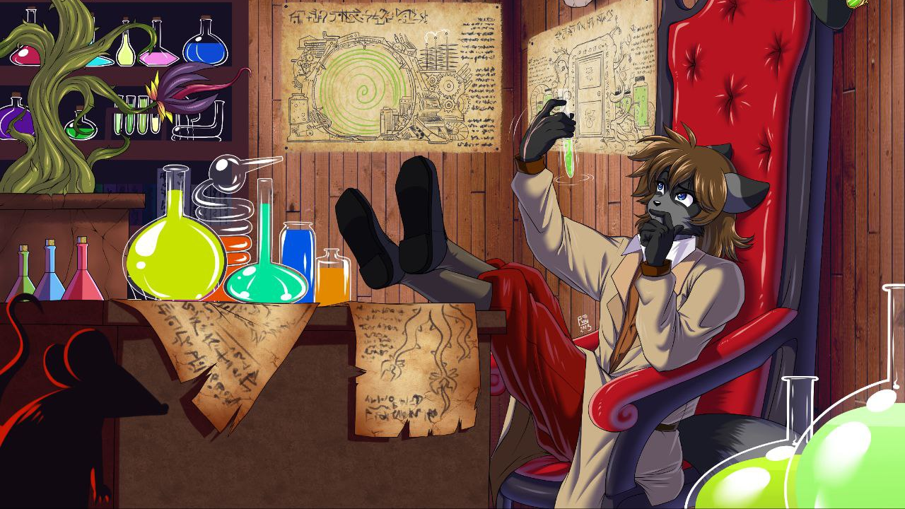 Veo's Haunted Log Cabinのバナー
