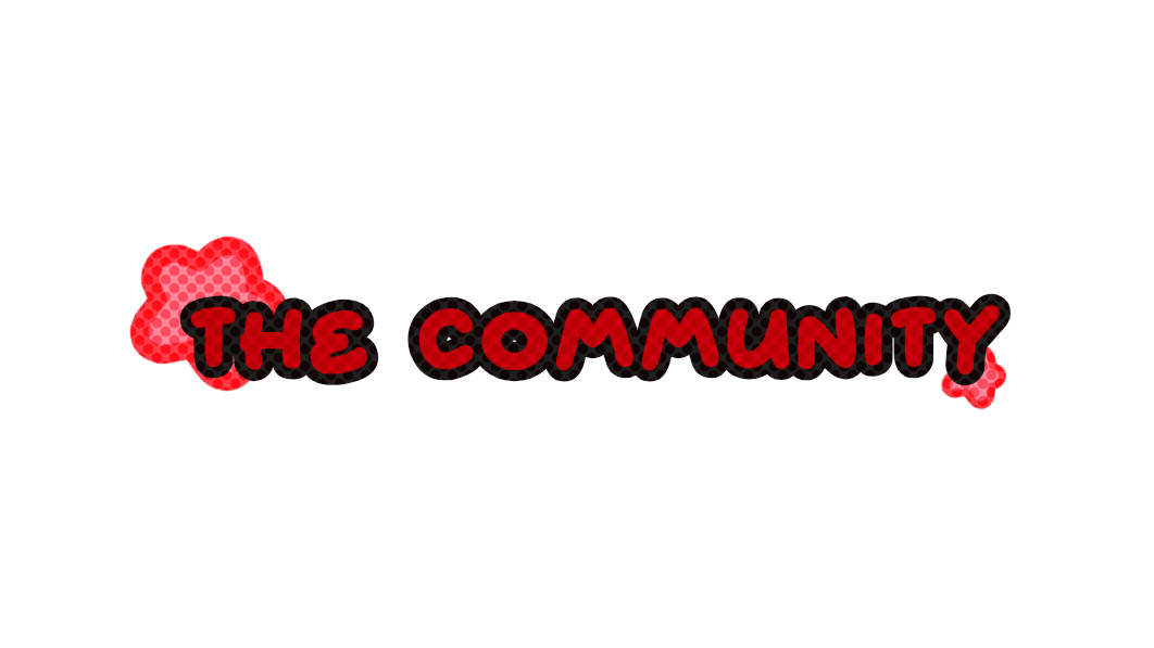 The communityのバナー