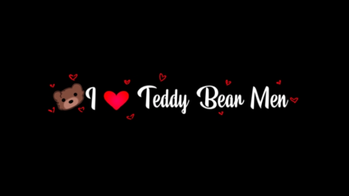 Love Teddy Bear mennnのバナー