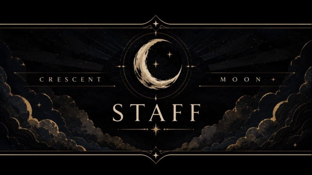 Crescent Moon Staff