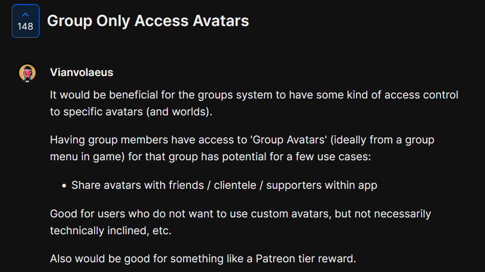 Give me group only avatarsのバナー