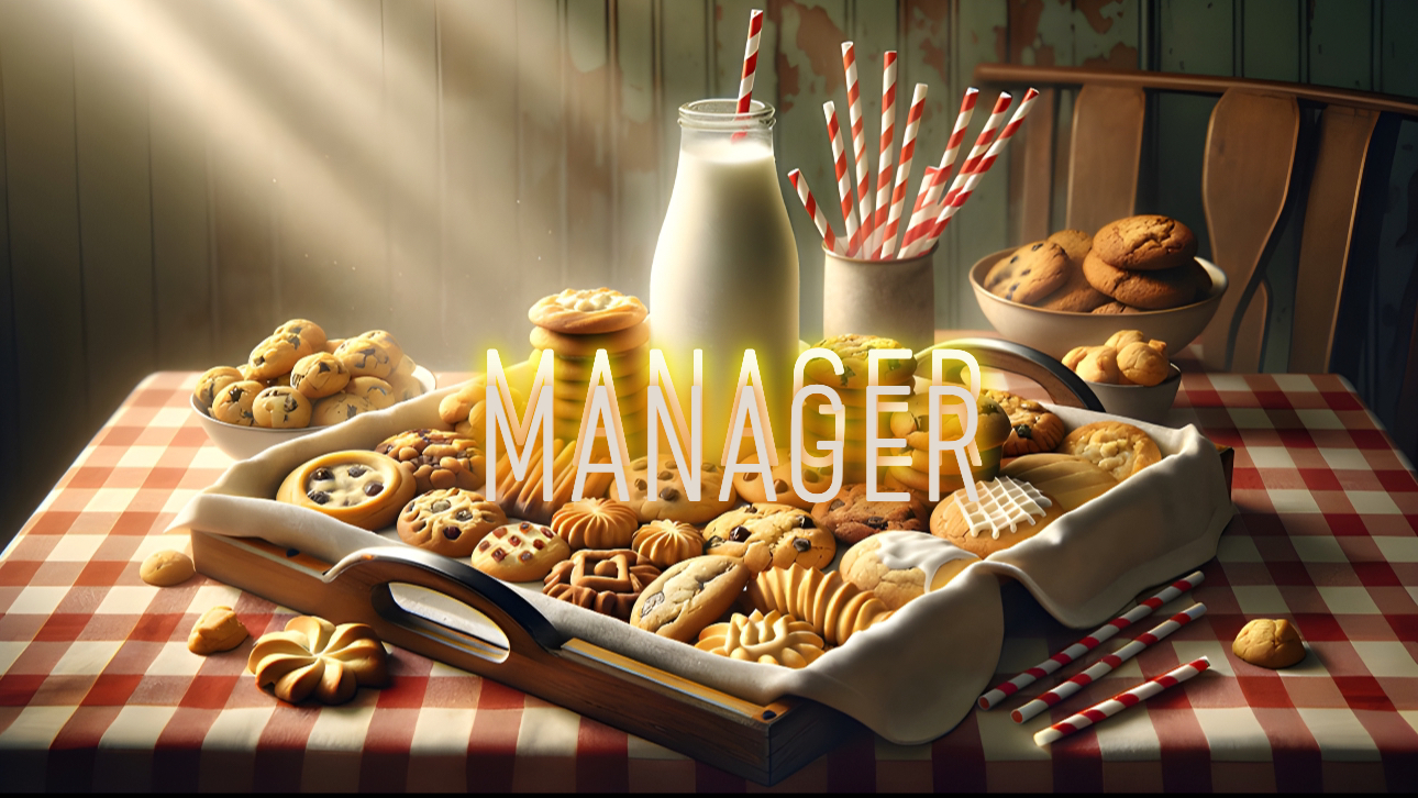 -Coochies and Milks Manager-のバナー