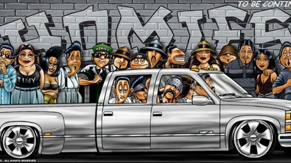 Los Homiesのバナー