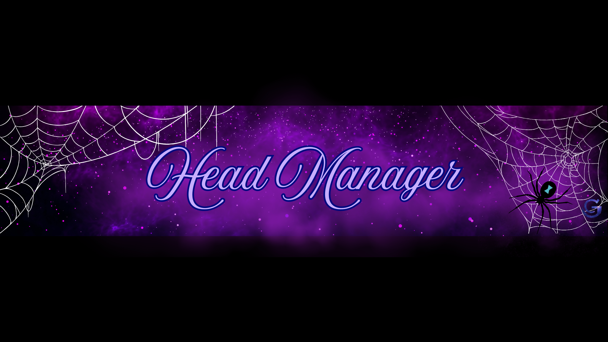 Widow's Revenge Head Managerのバナー