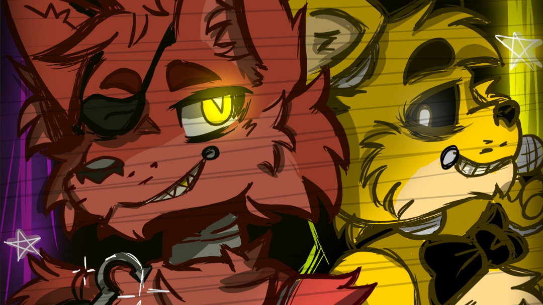 ღFoxy_Foxღ I love my sister very much ღGolden_Freddyღのバナー