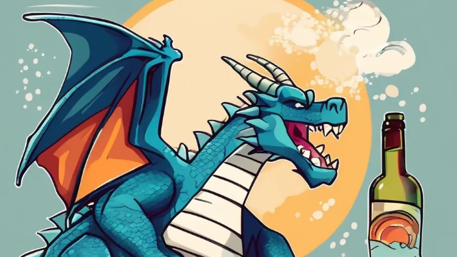 The Drinking Dragonのバナー