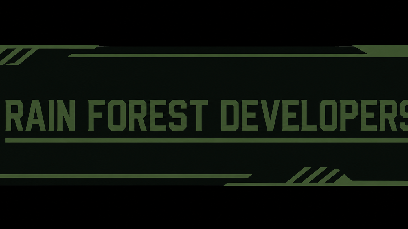 RFD Rain Forrest Developersのバナー