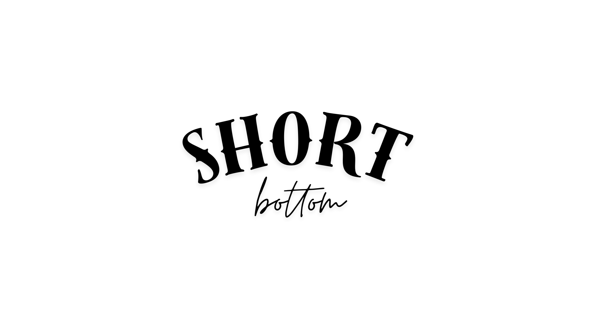 Short bottomsのバナー