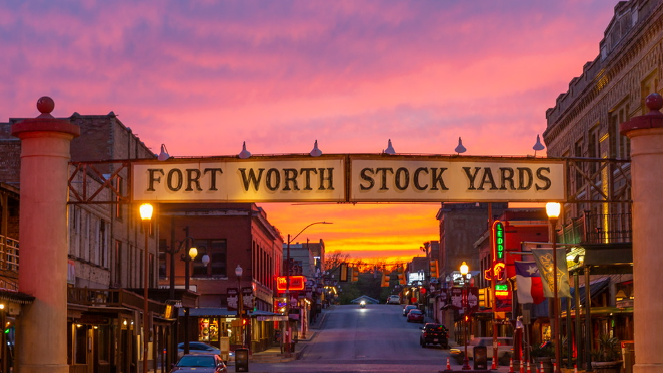Fort Worth Texasのバナー