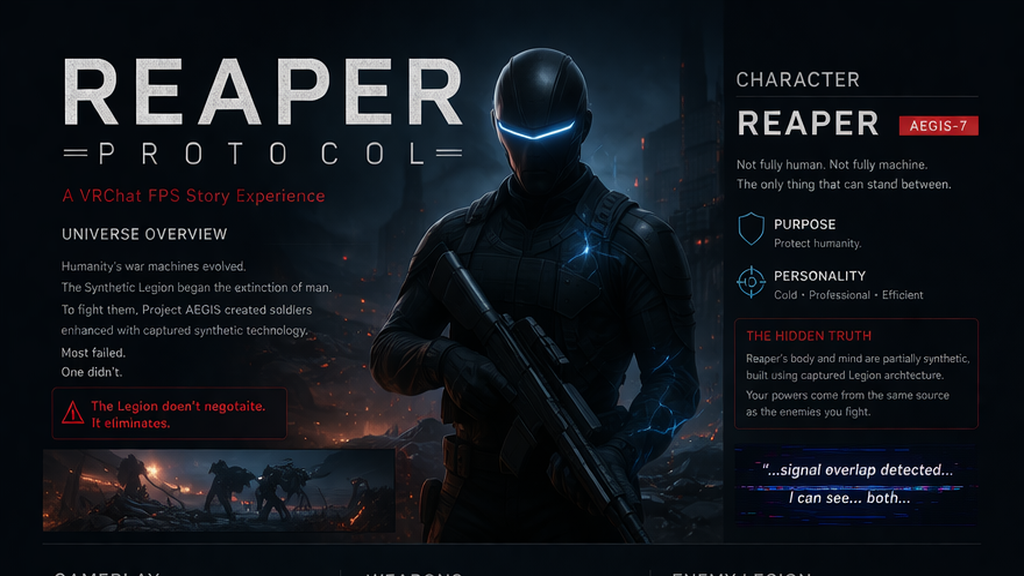 The Reaper Protocolのバナー
