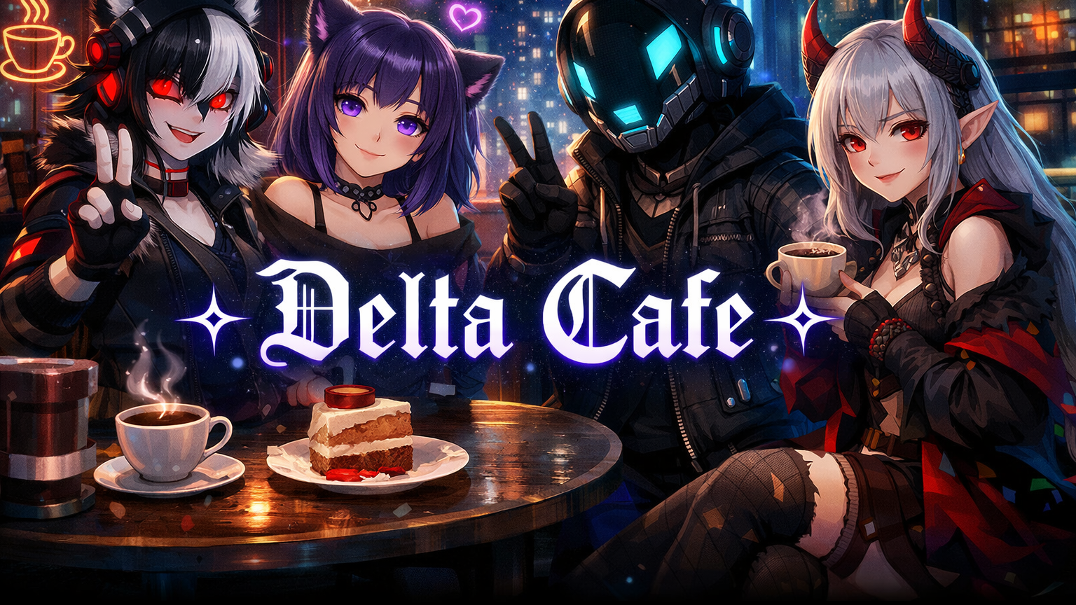 Delta Caféのバナー