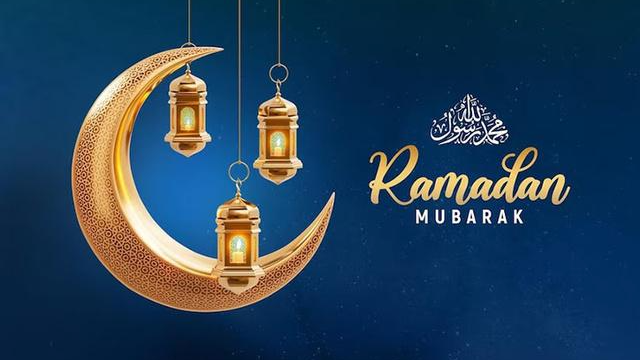 Ramadan Mubarakのバナー