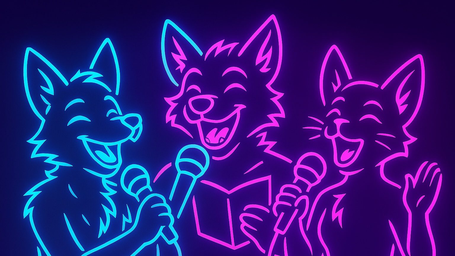 The Singing Fursのバナー