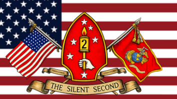 2nd Marine Division of USMC modern dayのバナー