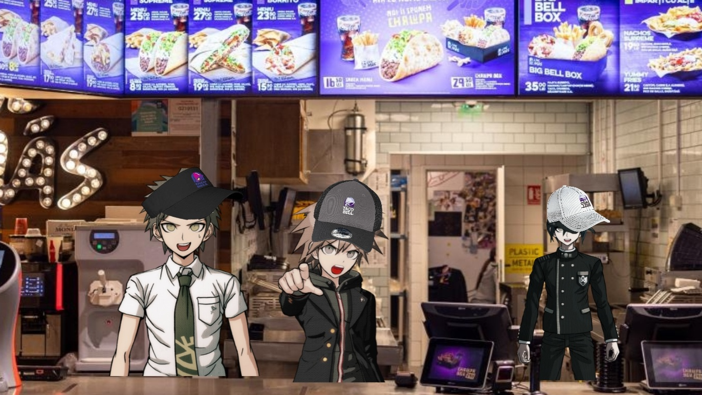 Danganronpa's Tacobellのバナー