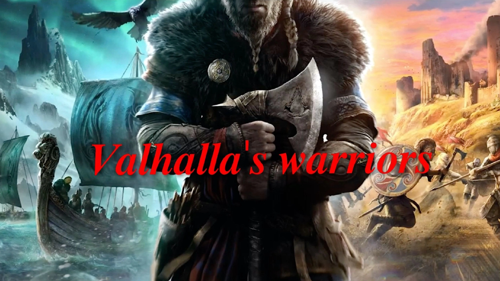 Valhalla's warriorsのバナー
