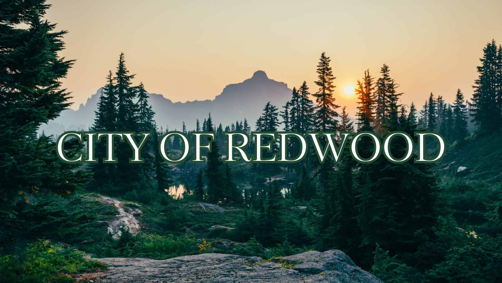 City of Redwoodのバナー