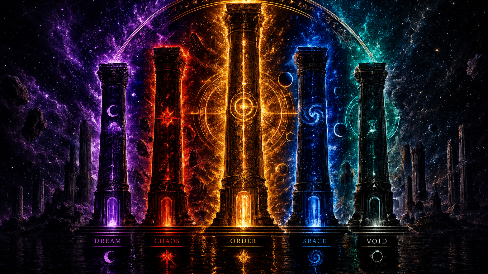 Infinite Pillars
