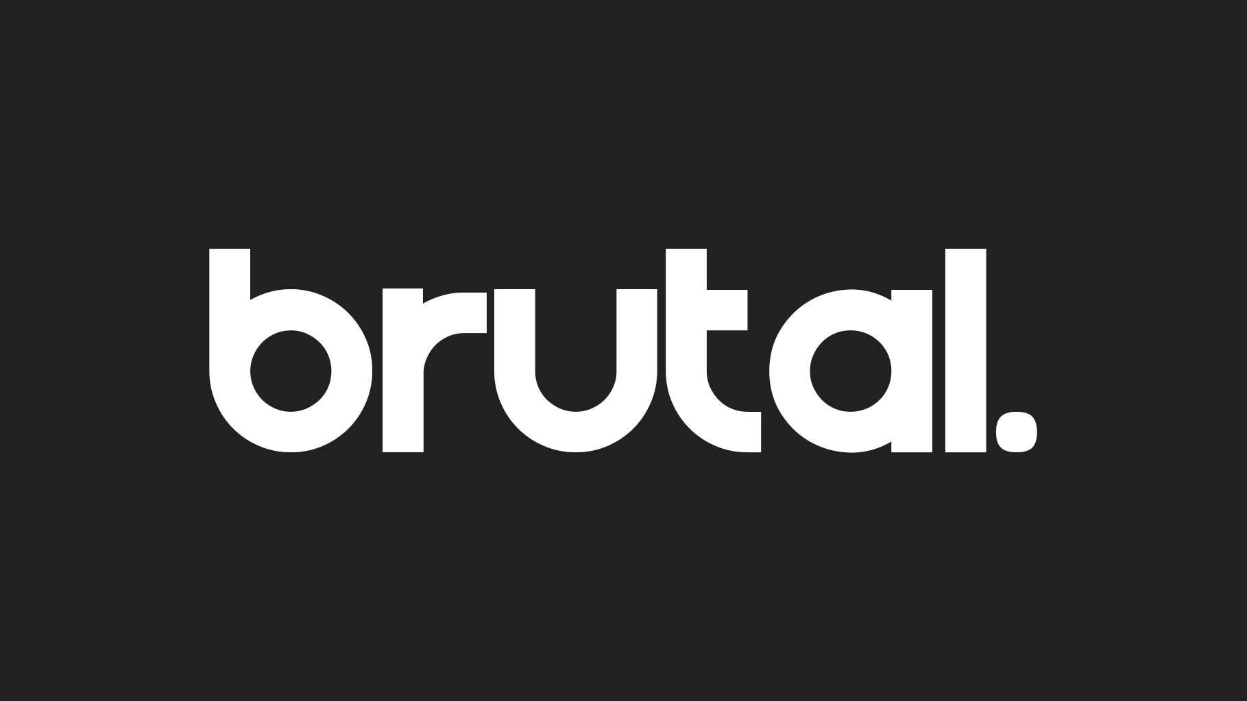 brutalのバナー