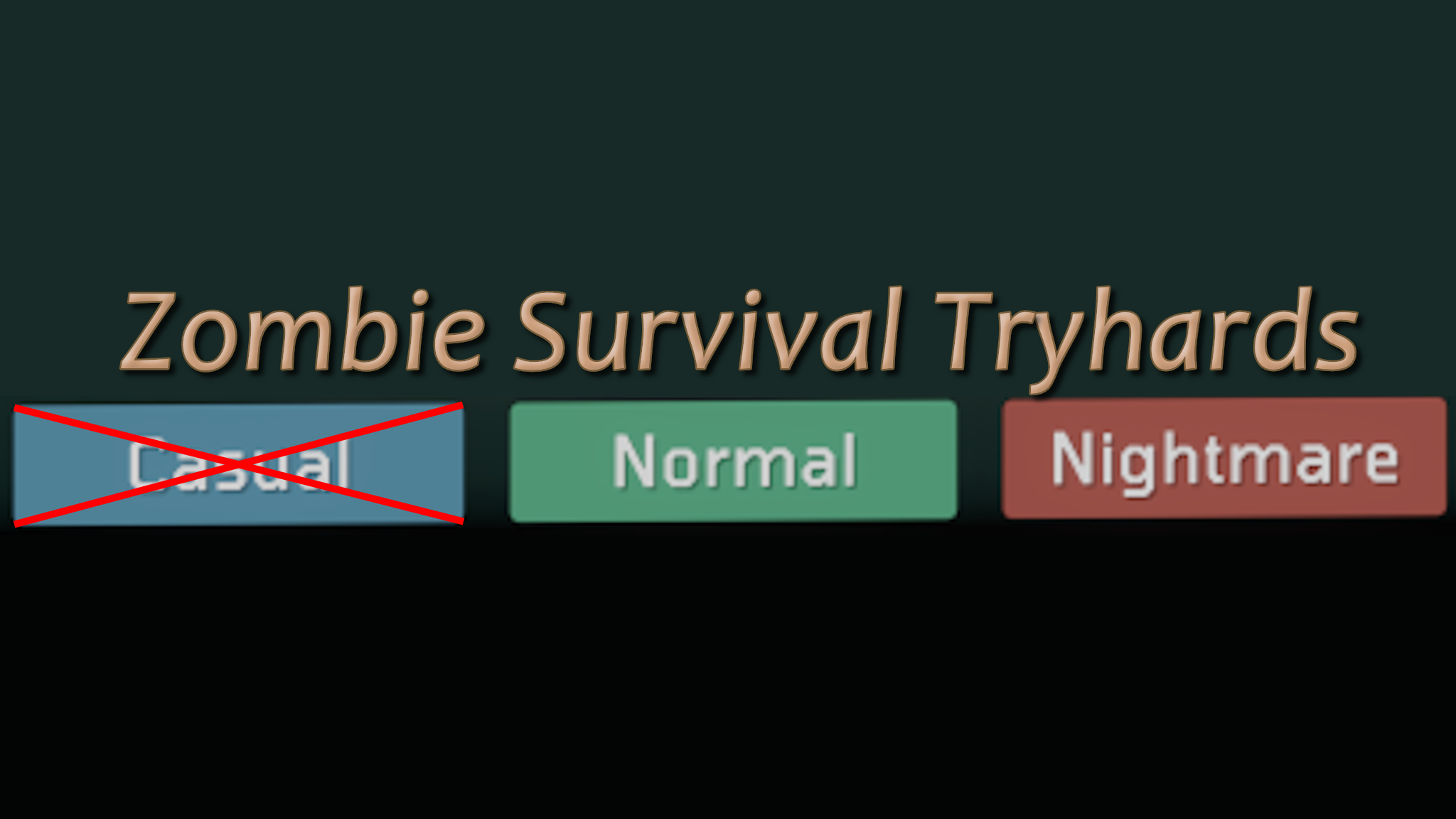Zombie Survival Tryhardsのバナー