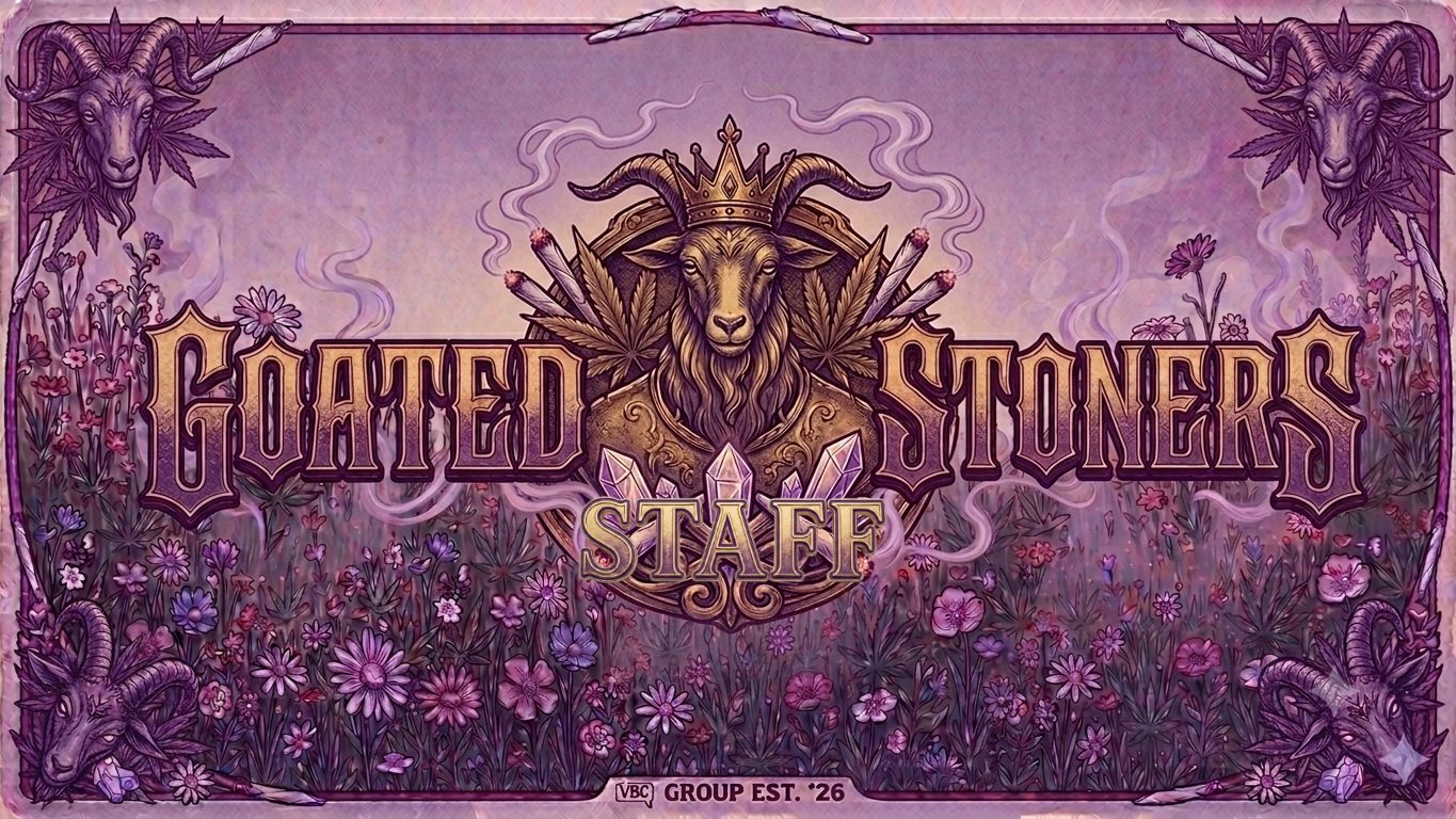 Goated Stoners Staffのバナー